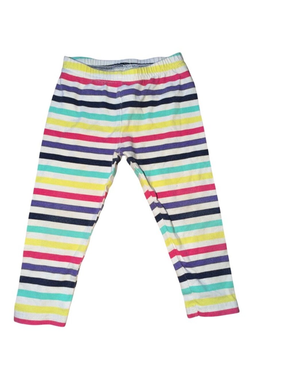 Carter's Toddler Girls Striped Leggings-Multicolor-18M-GUC